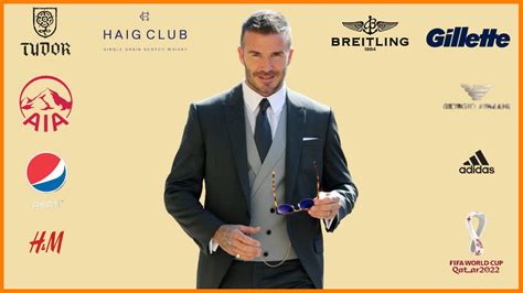 david beckham brand endorsements.